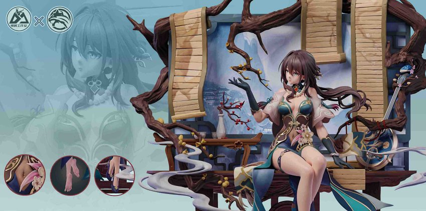Arctic Wolf Studio เปิดให้สั่งจอง Garage Figure ตัวละคร Ruan Mei จาก Honkai: Star Rail