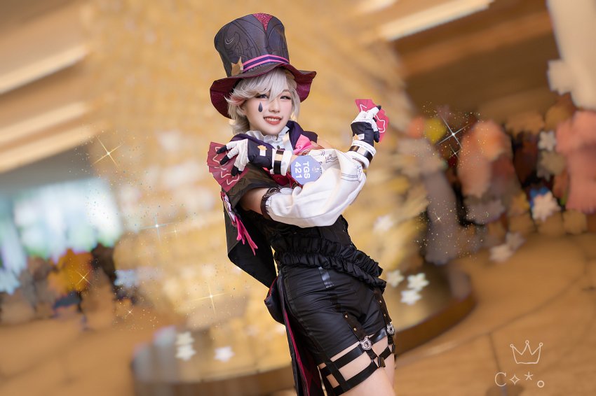 คอสเพลย์ Lyney จาก Genshin Impact สุดน่ารักฝีมือคุณซี