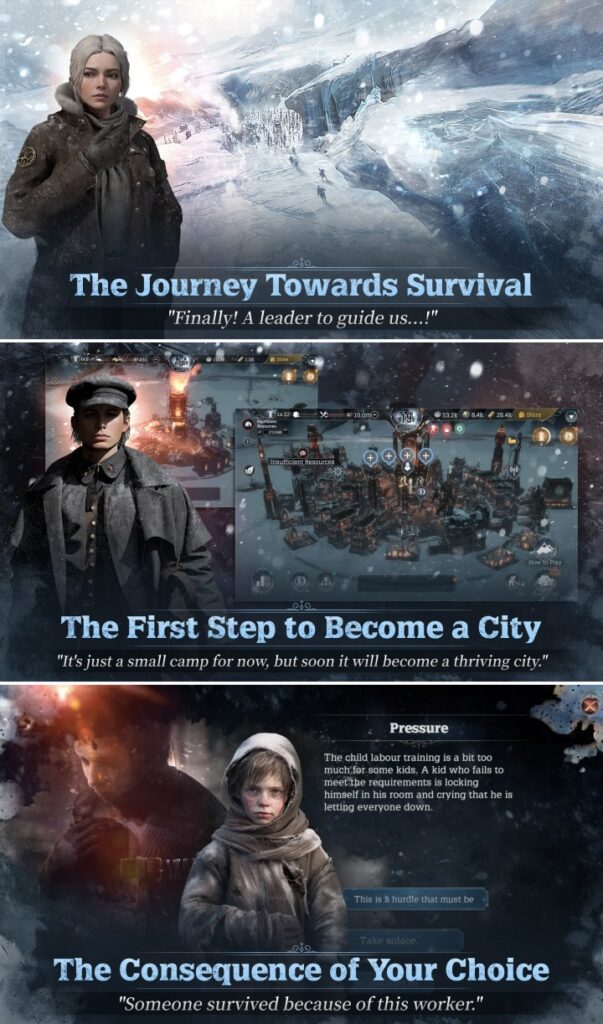 Frostpunk: Beyond the Ice เกมสร้างเมืองเอาชีวิตรอดเวอร์ชั่นมือถือ เปิดให้ลงทะเบียนล่วงหน้าแล้ว 4 Frostpunk: Beyond the Ice เกมสร้างเมืองเอาชีวิตรอดเวอร์ชั่นมือถือ เปิดให้ลงทะเบียนล่วงหน้าแล้ว