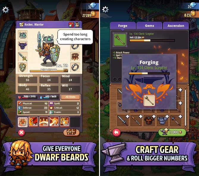 Knights of Pen and Paper 3 เกมมือถือ RPG คุณต่อสู้ผ่านการเล่านิทาน 7 Knights of Pen and Paper 3 เกมมือถือ RPG คุณต่อสู้ผ่านการเล่านิทาน