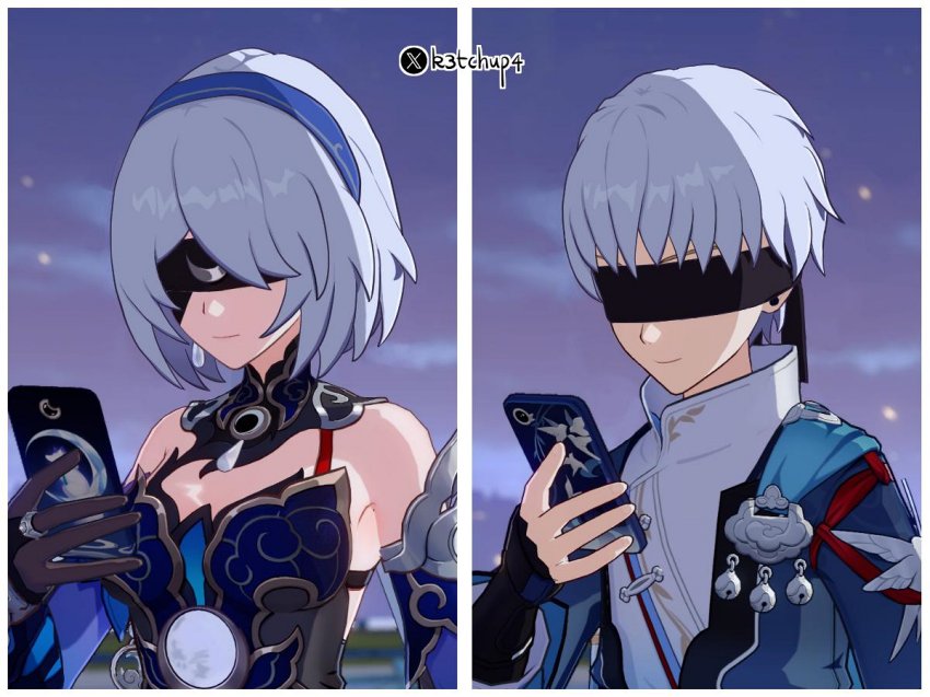 แฟนอาร์ตสุดบรรเจิด 'ตัวละครจาก NieR ในชุดจาก Honkai: Star Rail' 2 แฟนอาร์ตสุดบรรเจิด 'ตัวละครจาก NieR ในชุดจาก Honkai: Star Rail'