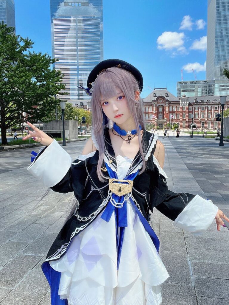 คอสเพลย์ Herta จาก Honkai: Star Rail จากไอดอลวง Puella no Zettaichi 2 คอสเพลย์ Herta จาก Honkai: Star Rail จากไอดอลวง Puella no Zettaichi