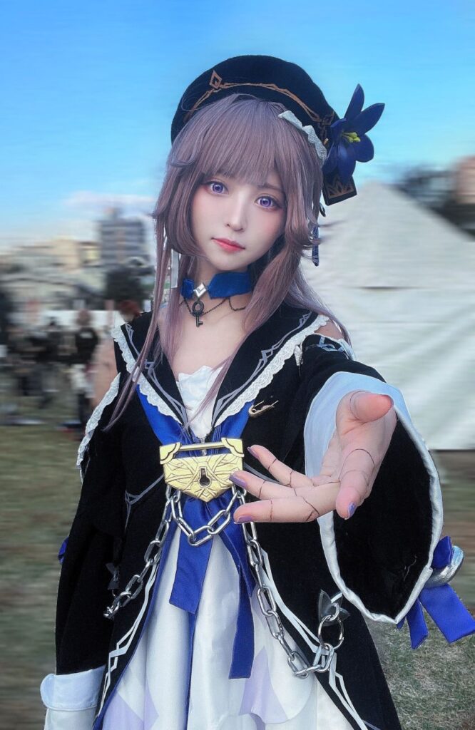 คอสเพลย์ Herta จาก Honkai: Star Rail จากไอดอลวง Puella no Zettaichi 3 คอสเพลย์ Herta จาก Honkai: Star Rail จากไอดอลวง Puella no Zettaichi