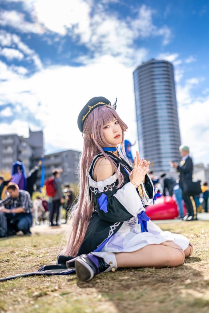 คอสเพลย์ Herta จาก Honkai: Star Rail จากไอดอลวง Puella no Zettaichi 4 คอสเพลย์ Herta จาก Honkai: Star Rail จากไอดอลวง Puella no Zettaichi