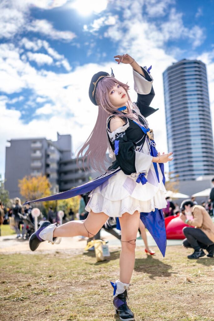 คอสเพลย์ Herta จาก Honkai: Star Rail จากไอดอลวง Puella no Zettaichi 5 คอสเพลย์ Herta จาก Honkai: Star Rail จากไอดอลวง Puella no Zettaichi