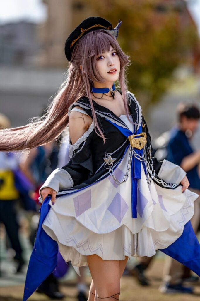คอสเพลย์ Herta จาก Honkai: Star Rail จากไอดอลวง Puella no Zettaichi 6 คอสเพลย์ Herta จาก Honkai: Star Rail จากไอดอลวง Puella no Zettaichi