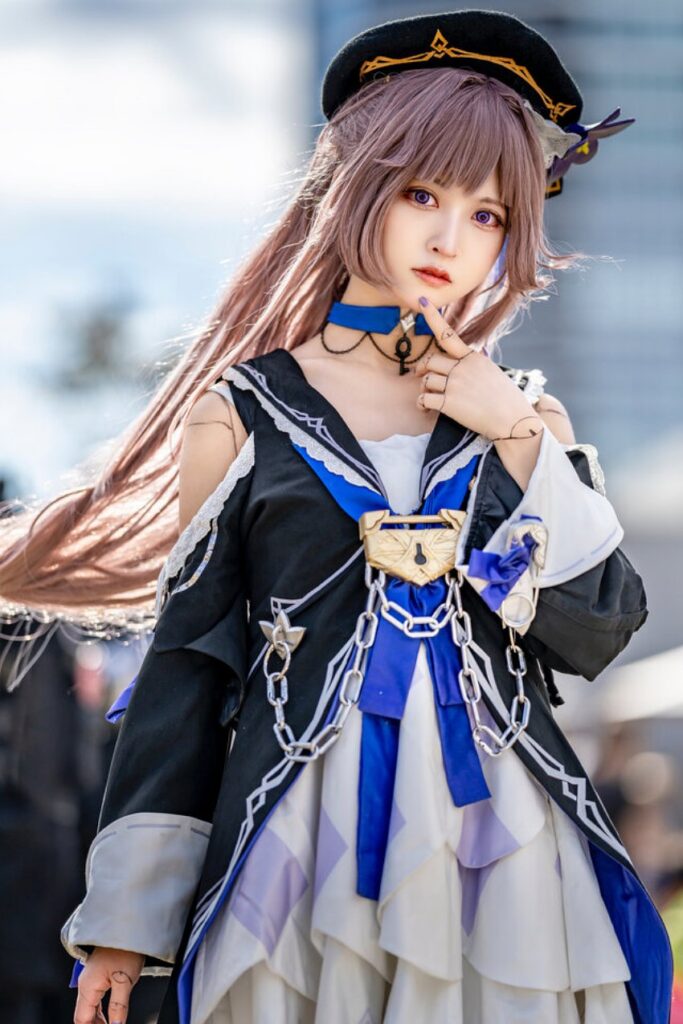คอสเพลย์ Herta จาก Honkai: Star Rail จากไอดอลวง Puella no Zettaichi 7 คอสเพลย์ Herta จาก Honkai: Star Rail จากไอดอลวง Puella no Zettaichi