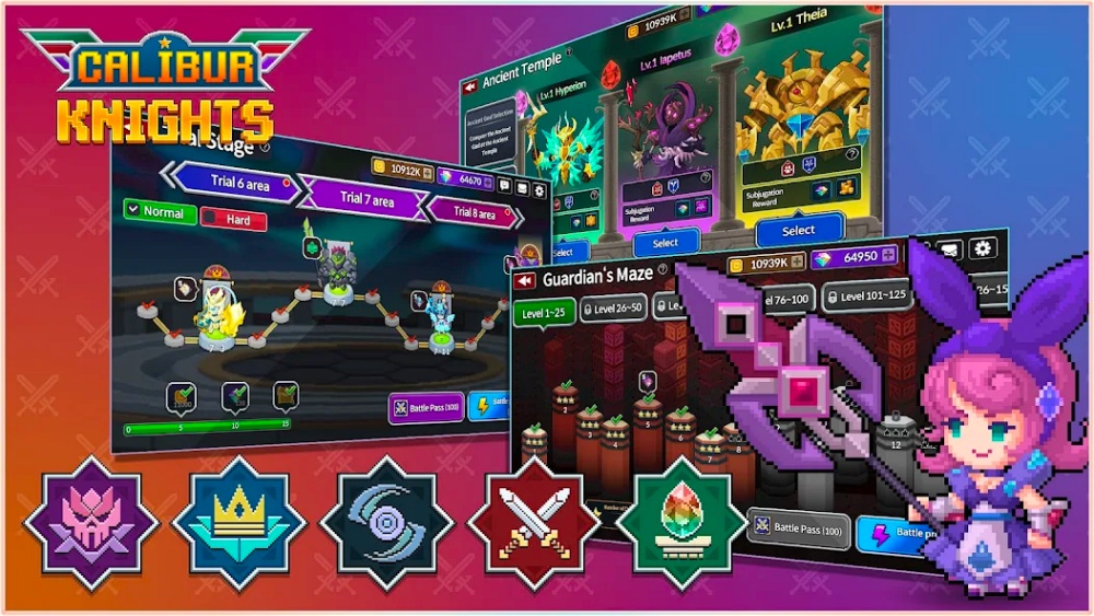 Calibur Knights เปิดให้บริการทั้ง iOS/Android บนสโตร์ไทยแล้ว 10 Calibur Knights เปิดให้บริการทั้ง iOS/Android บนสโตร์ไทยแล้ว