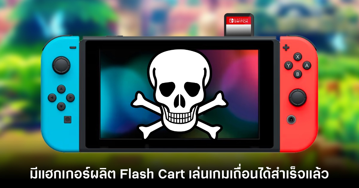แฮกเกอร์เริ่มผลิตตลับ Flash Cart สำหรับเล่นเกมเถื่อนบน Nintendo Switch 1 แฮกเกอร์เริ่มผลิตตลับ Flash Cart สำหรับเล่นเกมเถื่อนบน Nintendo Switch