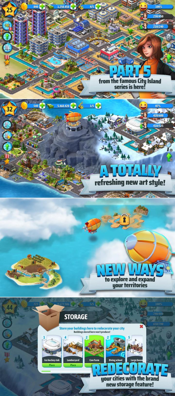 City Island 5 เปิดให้บริการทั้ง iOS/Android ในสโตร์ไทยแล้ว 5 City Island 5 เปิดให้บริการทั้ง iOS/Android ในสโตร์ไทยแล้ว