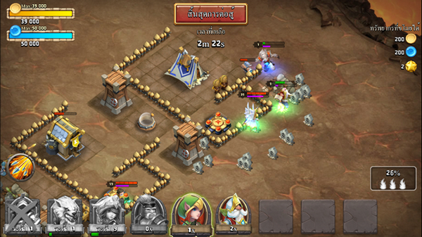 ศึกชิงปราสาท : Castle Clash เกมมือถือแนวกลยุทธ์ สุดมันส์เล่นได้ทั้ง iOS และ Android 5 ศึกชิงปราสาท : Castle Clash เกมมือถือแนวกลยุทธ์ สุดมันส์เล่นได้ทั้ง iOS และ Android
