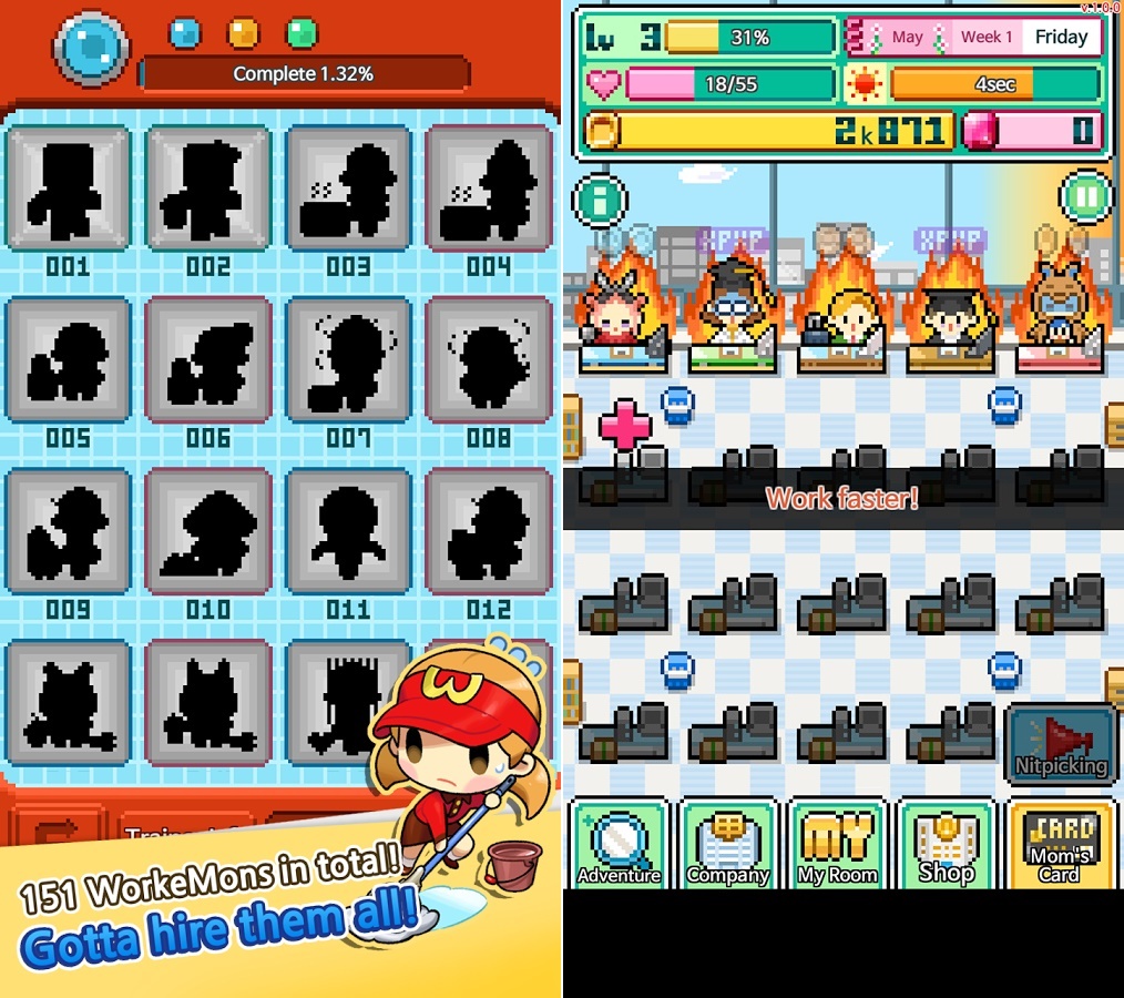 WorkeMon เกม Simulation ที่ได้แรงบันดาลใจมาจาก PokeMon 6 WorkeMon เกม Simulation ที่ได้แรงบันดาลใจมาจาก PokeMon