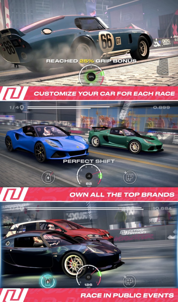 Nitro Nation World Tour เปิดให้บริการทั้ง iOS/Android บนสโตร์ไทยแล้ว 5 Nitro Nation World Tour เปิดให้บริการทั้ง iOS/Android บนสโตร์ไทยแล้ว