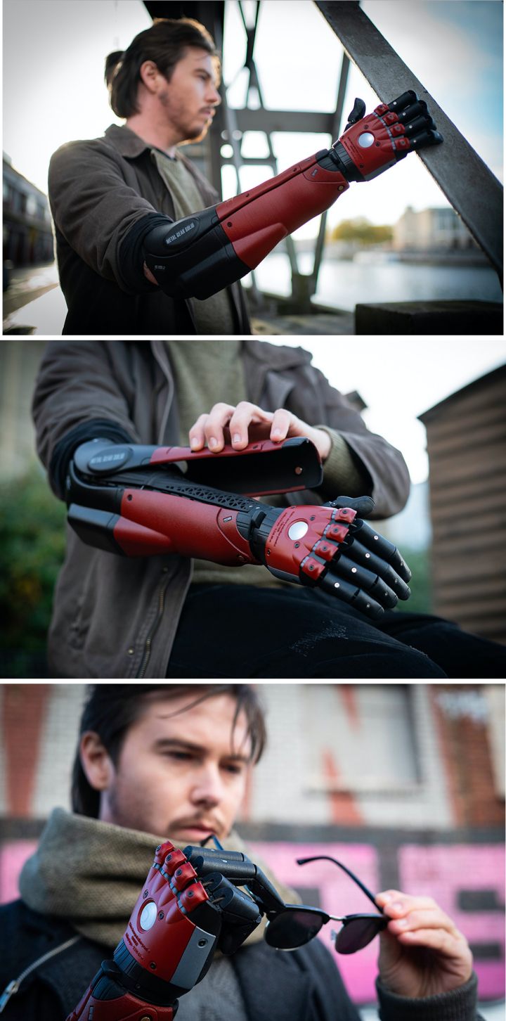นายน่ะก็เป็น Snake ได้นะ! เปิดตัวแขนกล Metal Gear Solid ขนาด 1:1 2 นายน่ะก็เป็น Snake ได้นะ! เปิดตัวแขนกล Metal Gear Solid ขนาด 1:1