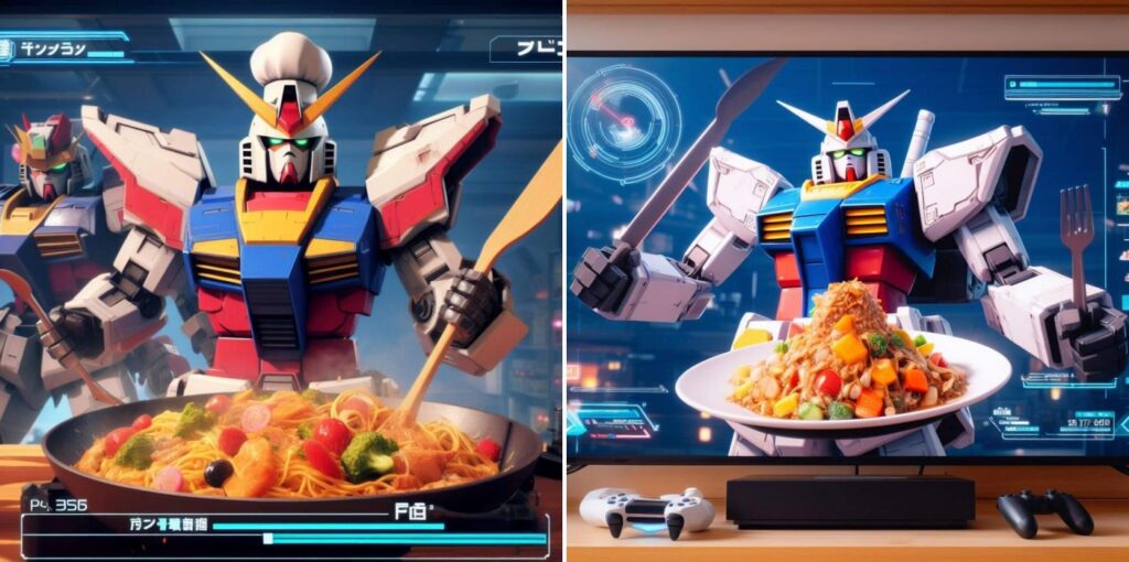เอากะเค้าสิ! AI สร้างปกเกม Gundam Cooking Master 3 เอากะเค้าสิ! AI สร้างปกเกม Gundam Cooking Master