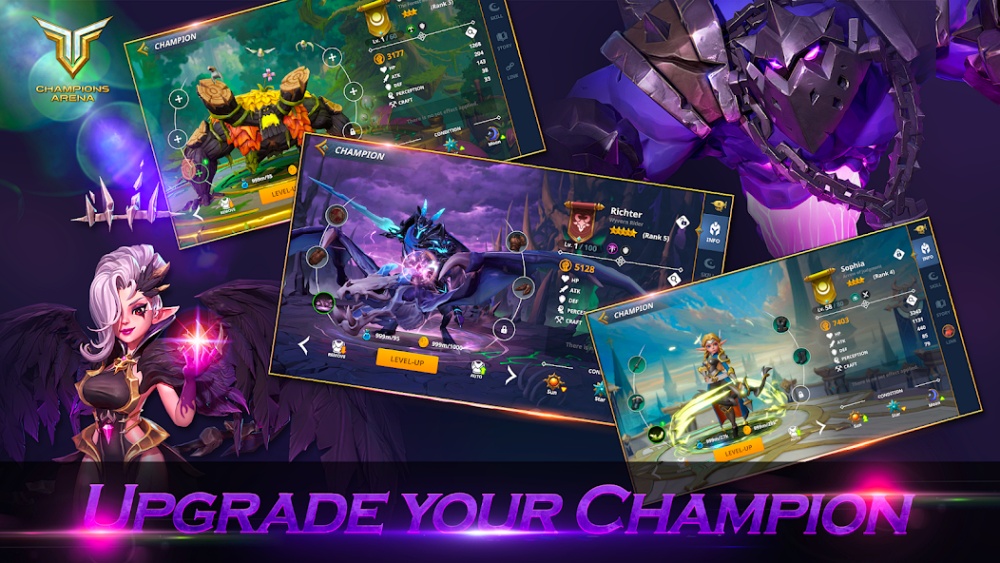 Champions Arena เปิดให้บริการบนสโตร์ไทยแล้ว 7 Champions Arena เปิดให้บริการบนสโตร์ไทยแล้ว