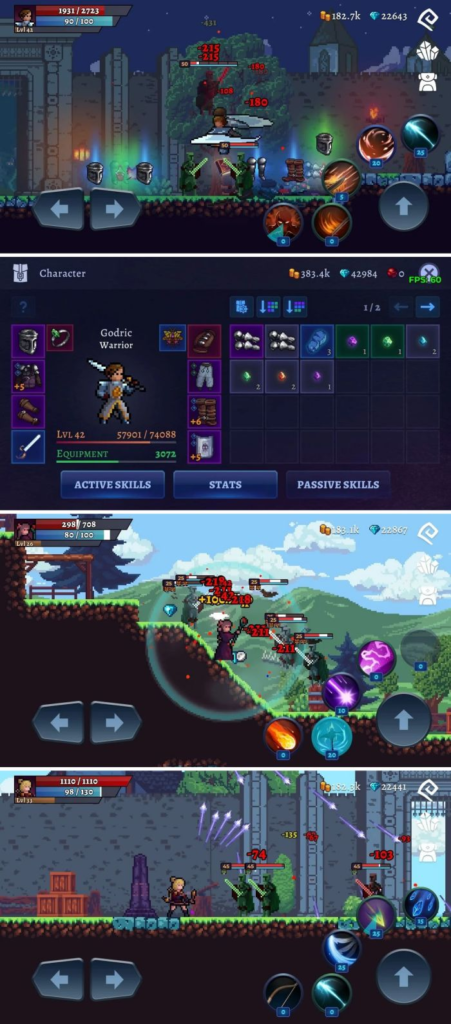 Darkrise เกมมือถือ Action RPG เดินข้างภาพกราฟิก Pixel 5 Darkrise เกมมือถือ Action RPG เดินข้างภาพกราฟิก Pixel