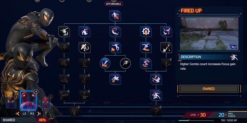 9 สกิลที่ควรรีบปลดล็อคใน Marvel's Spider Man 2 9 9 สกิลที่ควรรีบปลดล็อคใน Marvel's Spider Man 2