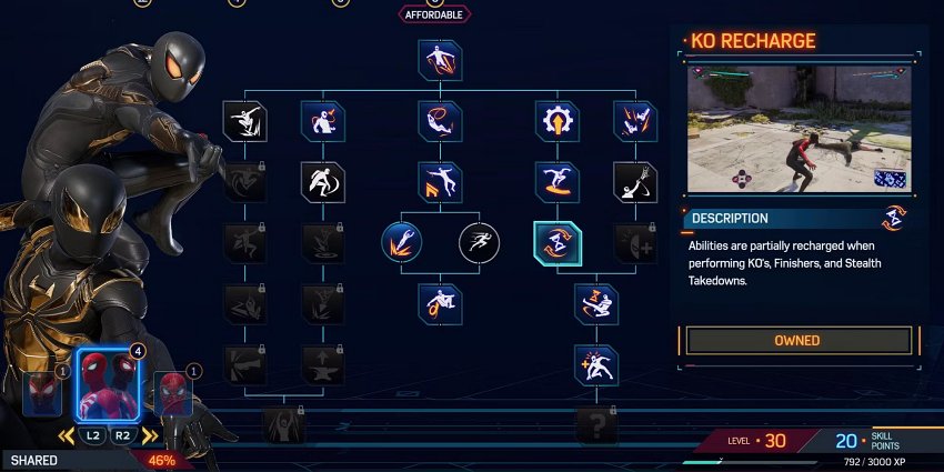 9 สกิลที่ควรรีบปลดล็อคใน Marvel's Spider Man 2 7 9 สกิลที่ควรรีบปลดล็อคใน Marvel's Spider Man 2