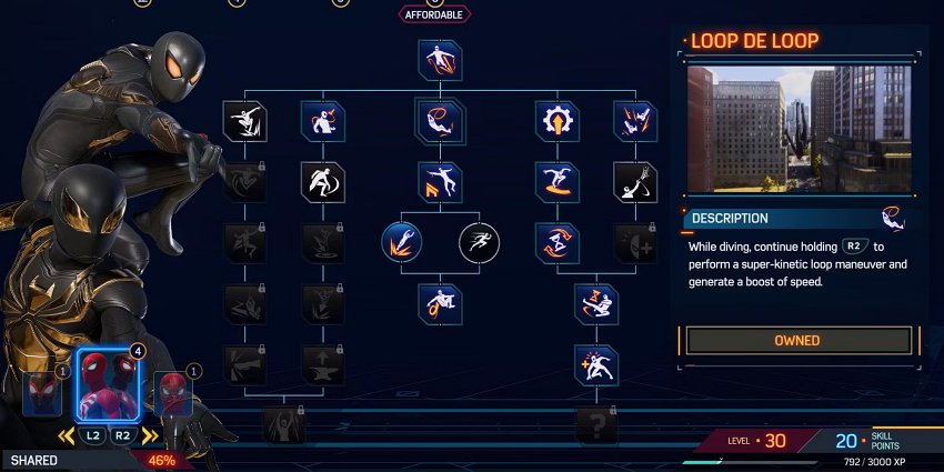 9 สกิลที่ควรรีบปลดล็อคใน Marvel's Spider Man 2 3 9 สกิลที่ควรรีบปลดล็อคใน Marvel's Spider Man 2