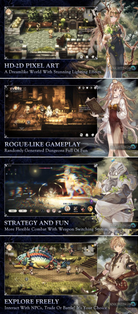 Knightingale เปิดให้เล่นแบบ Early Access เฉพาะ Android แล้ว 6 Knightingale เปิดให้เล่นแบบ Early Access เฉพาะ Android แล้ว