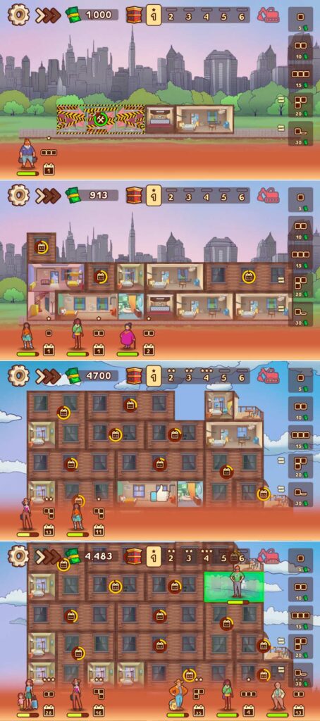 Check Inn เกมมือถือบริหารจัดการธุรกิจโรงแรมน่าเล่น