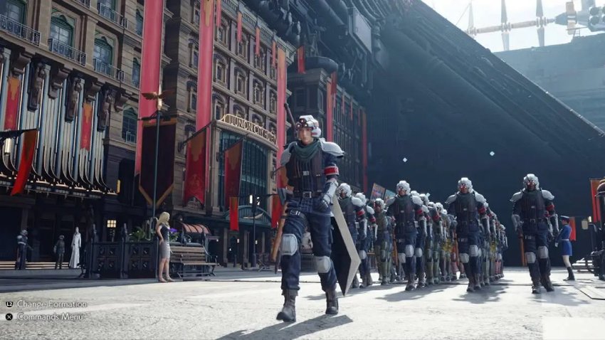 Final Fantasy VII Rebirth จะมีมินิเกม เดินพาเหรด จากเกมออริจินัลด้วย 3 Final Fantasy VII Rebirth จะมีมินิเกม เดินพาเหรด จากเกมออริจินัลด้วย