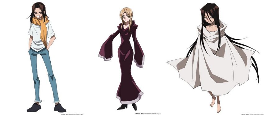 เผยภาพตัวละครหลักทั้ง 3 ตัวจาก SHAMAN KING FLOWERS