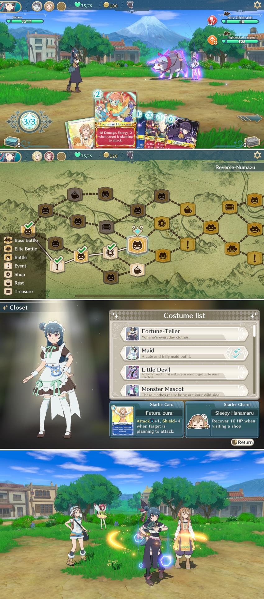 Yohane the Parhelion: NUMAZU in the MIRAGE เปิดบริการเวอร์ชั่นมือถือทั้ง iOS/Android บนสโตร์ไทยแล้ว 5 Yohane the Parhelion: NUMAZU in the MIRAGE เปิดบริการเวอร์ชั่นมือถือทั้ง iOS/Android บนสโตร์ไทยแล้ว