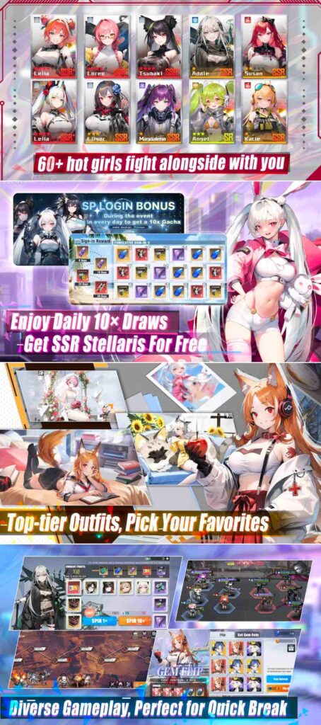 Apex Girls เกมมือถือ Turn-Based RPG ช่วยสาวพลังพิเศษครอบครองแกนดวงดาว 6 Apex Girls เกมมือถือ Turn-Based RPG ช่วยสาวพลังพิเศษครอบครองแกนดวงดาว