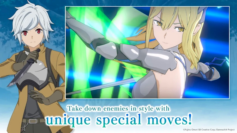 DanMachi BATTLE CHRONICLE เปิดลงทะเบียนเวอร์ชั่น ENG. พร้อมลุยปลายเดือน พ.ค. 7 DanMachi BATTLE CHRONICLE เปิดลงทะเบียนเวอร์ชั่น ENG. พร้อมลุยปลายเดือน พ.ค.