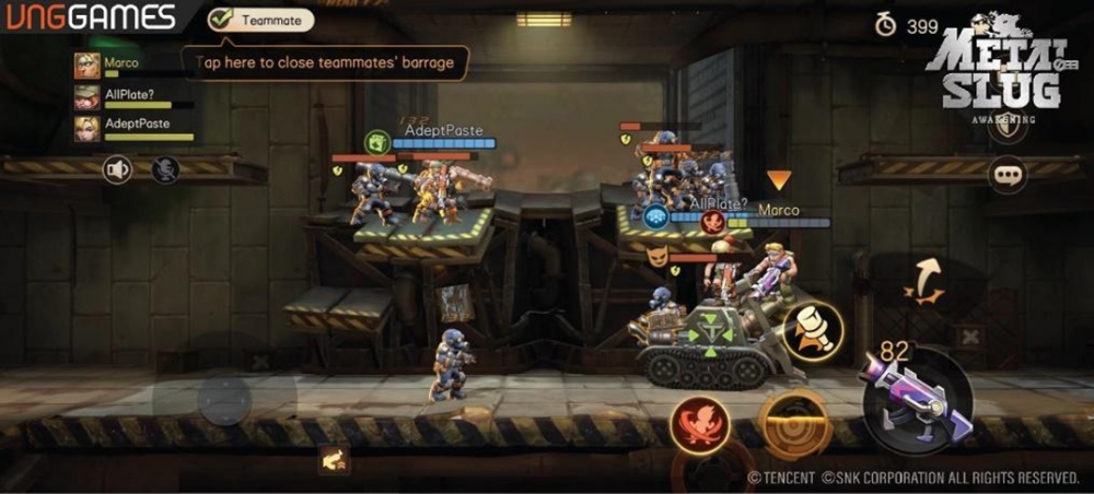 กลับมาใหม่ยิ่งใหญ่กว่าเดิม! Metal Slug: Awakening ลงทะเบียนล่วงหน้าได้แล้ววันนี้ 3 กลับมาใหม่ยิ่งใหญ่กว่าเดิม! Metal Slug: Awakening ลงทะเบียนล่วงหน้าได้แล้ววันนี้
