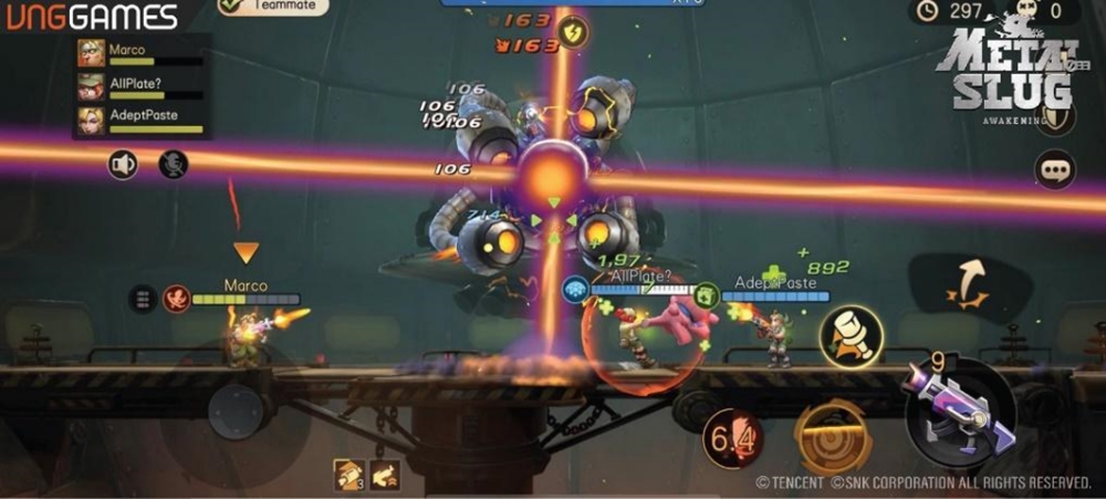 กลับมาใหม่ยิ่งใหญ่กว่าเดิม! Metal Slug: Awakening ลงทะเบียนล่วงหน้าได้แล้ววันนี้ 5 กลับมาใหม่ยิ่งใหญ่กว่าเดิม! Metal Slug: Awakening ลงทะเบียนล่วงหน้าได้แล้ววันนี้