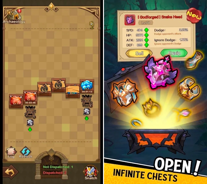 Chest Mania เปิดให้บริการบนสโตร์ไทยแล้ว 6 Chest Mania เปิดให้บริการบนสโตร์ไทยแล้ว