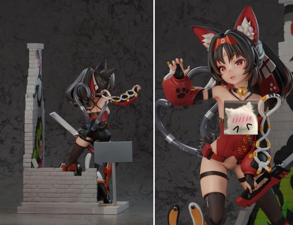 ฟิกเกอร์ Nekomiya จาก Zenless Zone Zero ฝีมือ Beast Studio 3 ฟิกเกอร์ Nekomiya จาก Zenless Zone Zero ฝีมือ Beast Studio
