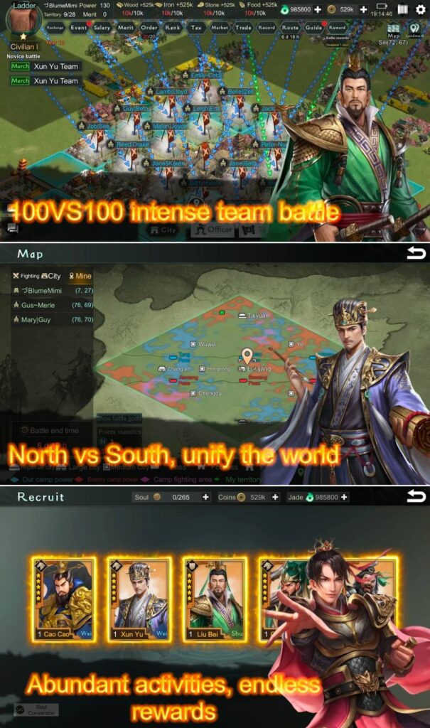 Three Kingdoms เปิดให้บริการบนสโตร์ไทยแล้ว 5 Three Kingdoms เปิดให้บริการบนสโตร์ไทยแล้ว