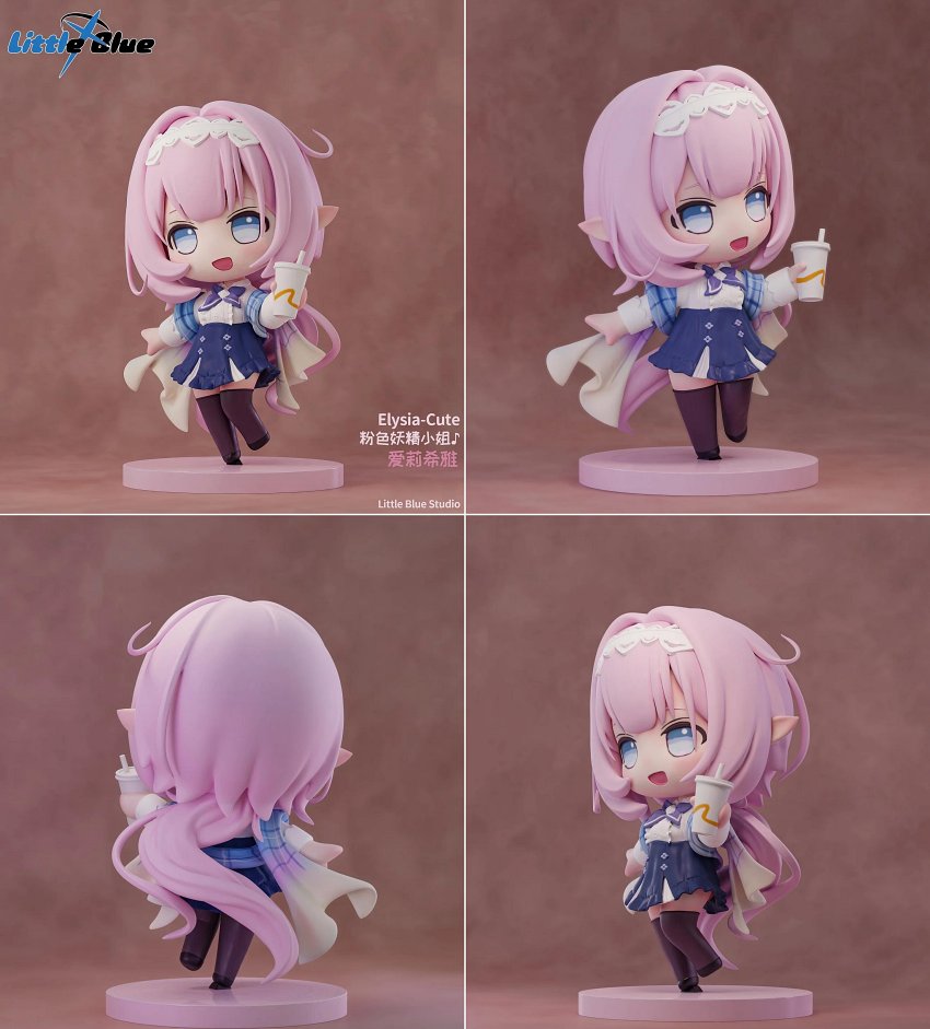 ฟิกเกอร์ Elysia จาก Honkai Impact 3rd เวอร์ชั่นจิบิน่ารักน่าหยิก 2 ฟิกเกอร์ Elysia จาก Honkai Impact 3rd เวอร์ชั่นจิบิน่ารักน่าหยิก