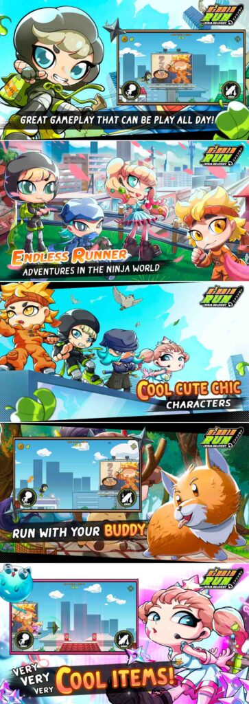 NinNinRun : NINJA DELIVERY เปิดให้บริการบนสโตร์ไทยแล้ว 5 NinNinRun : NINJA DELIVERY เปิดให้บริการบนสโตร์ไทยแล้ว