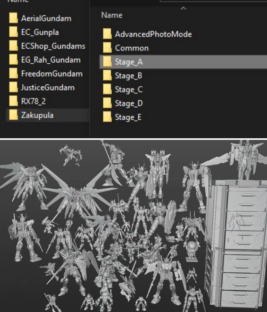 งานเข้า! หลุดไฟล์ CAD โมเดล Gundam 3 งานเข้า! หลุดไฟล์ CAD โมเดล Gundam