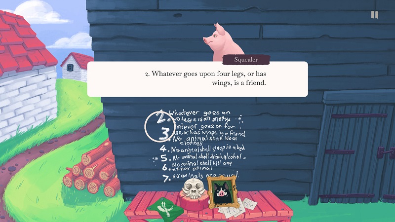 Orwell's Animal Farm นวนิยายเสียดสีการเมืองจาก George Orwell ประกาศเปิดตัวเกมลง PC และ มือถือ 5 Orwell's Animal Farm นวนิยายเสียดสีการเมืองจาก George Orwell ประกาศเปิดตัวเกมลง PC และ มือถือ