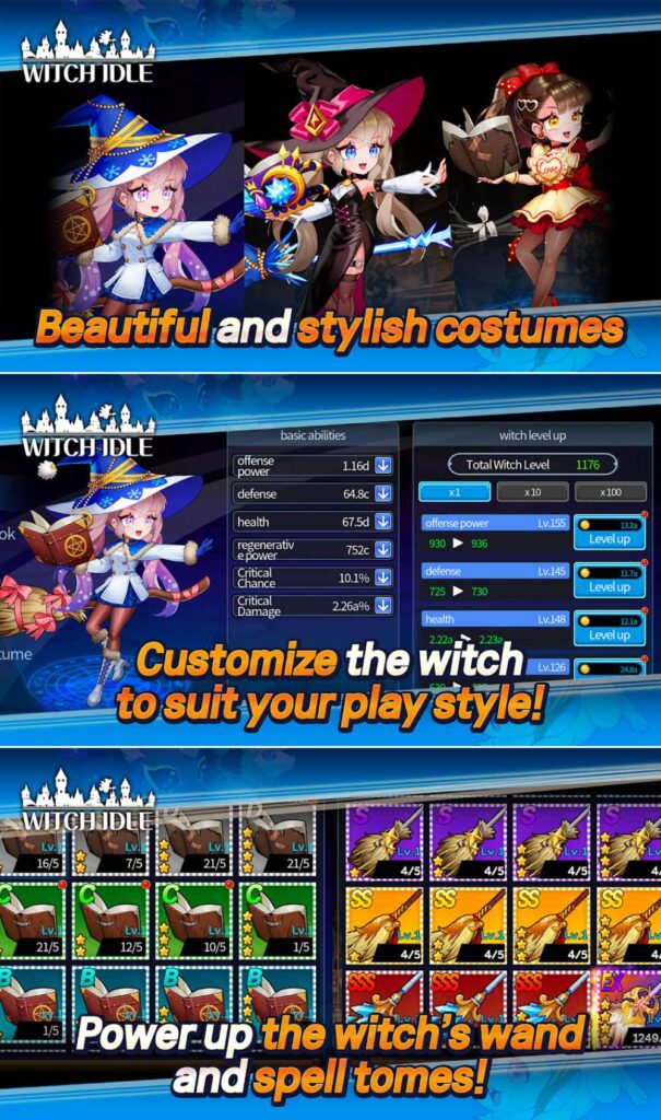 Witch Idle เปิดให้ลงทะเบียนล่วงหน้าบนสโตร์ไทยแล้ว 4 Witch Idle เปิดให้ลงทะเบียนล่วงหน้าบนสโตร์ไทยแล้ว