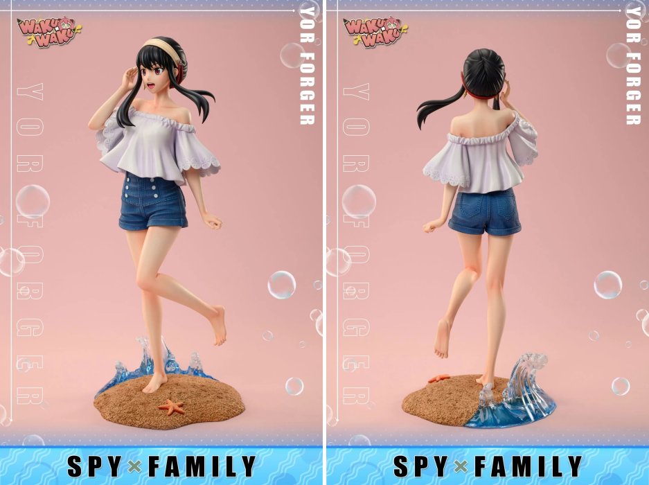 Yor Forger ใส่ยีนขาสั้นพร้อมชุดเปิดไหล่เที่ยวทะเล 2 Yor Forger ใส่ยีนขาสั้นพร้อมชุดเปิดไหล่เที่ยวทะเล