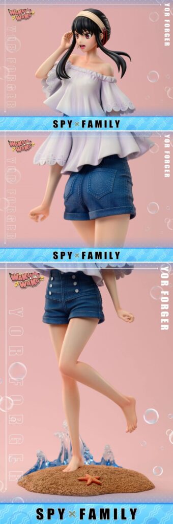 Yor Forger ใส่ยีนขาสั้นพร้อมชุดเปิดไหล่เที่ยวทะเล 3 Yor Forger ใส่ยีนขาสั้นพร้อมชุดเปิดไหล่เที่ยวทะเล