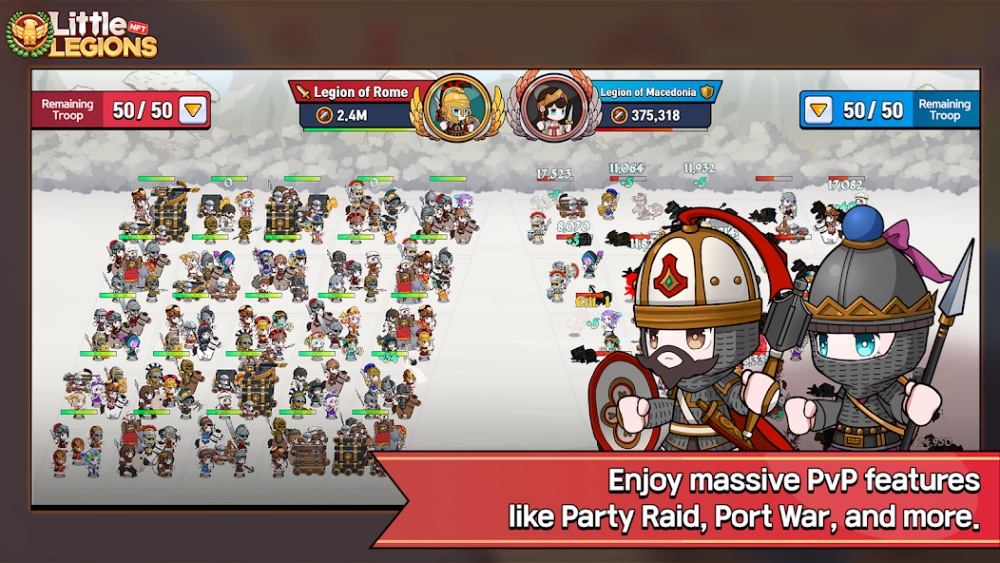 Little Legions NFT เปิดให้บริการทั้ง iOS/Android บนสโตร์ไทยแล้ว 9 Little Legions NFT เปิดให้บริการทั้ง iOS/Android บนสโตร์ไทยแล้ว