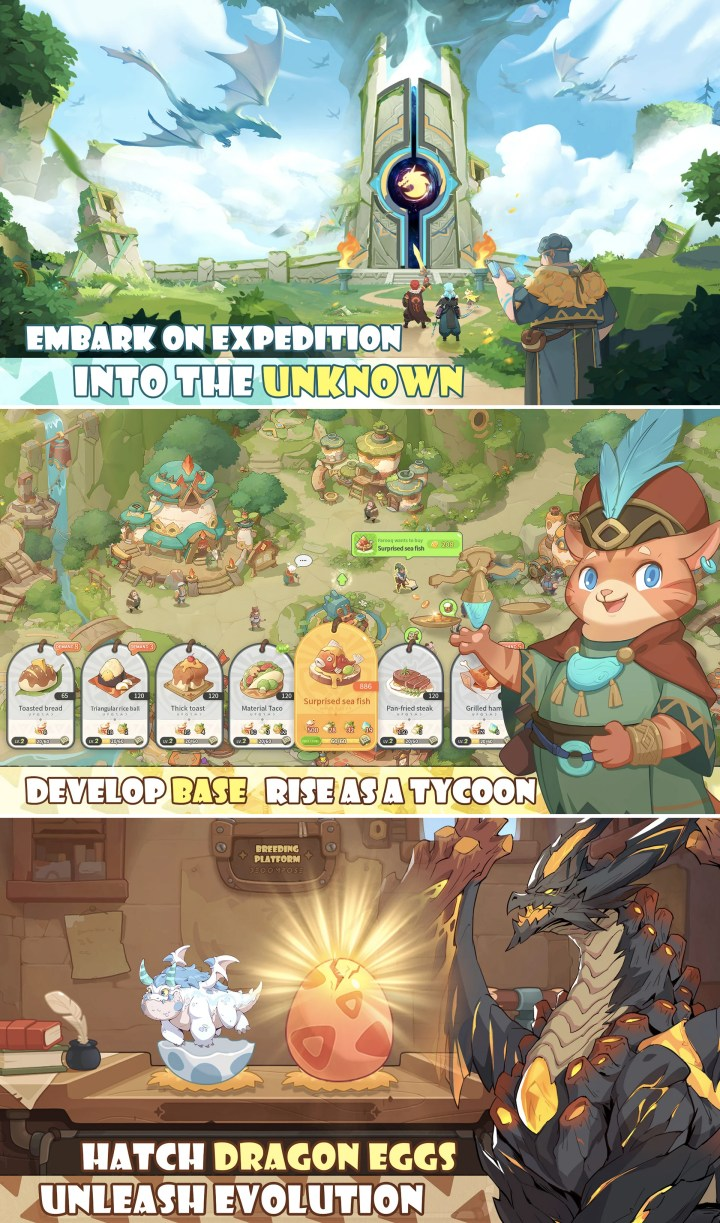 Dragon's Trek พร้อมเปิดให้เล่นเฉพาะ Android แล้ว 4 Dragon's Trek พร้อมเปิดให้เล่นเฉพาะ Android แล้ว