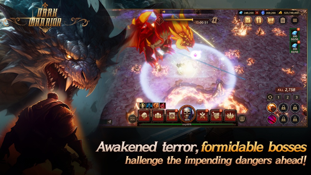 Dark Warrior Idle เปิดให้บริการครบทั้ง iOS/Android บนสโตร์ไทยแล้ว