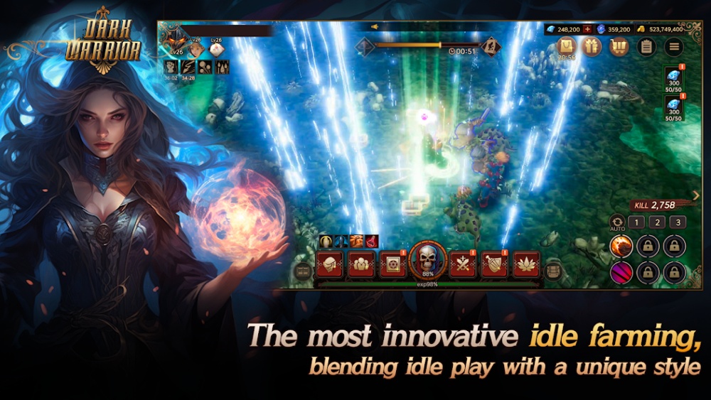 Dark Warrior Idle เปิดให้บริการครบทั้ง iOS/Android บนสโตร์ไทยแล้ว