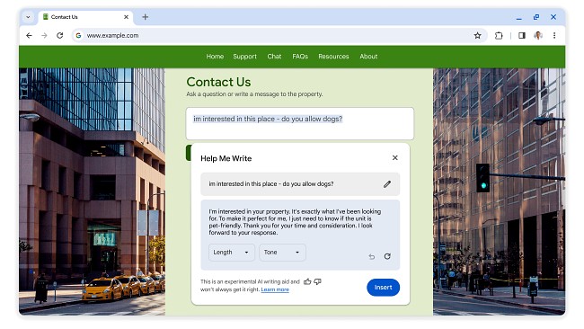 Google Chrome อัปเดตใหม่เพิ่มฟีเจอร์ที่เกี่ยวข้องกับ AI ให้ใช้งาน