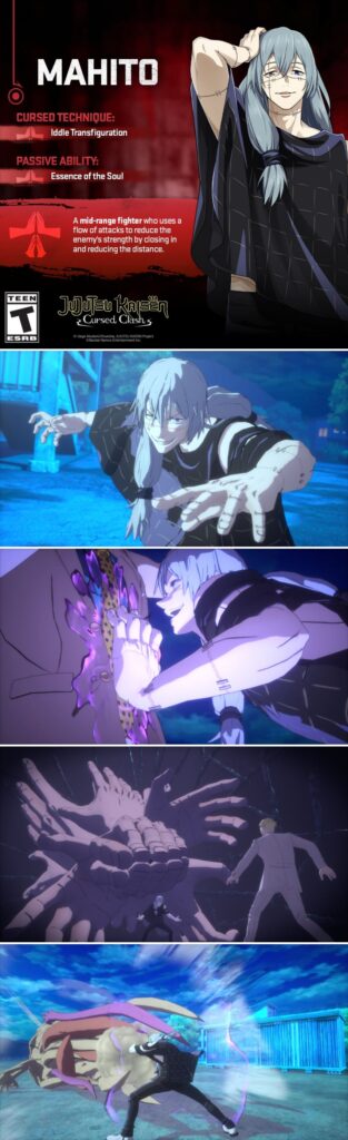 Jujutsu Kaisen: Cursed Clash ปล่อยตัวละครใหม่ Kento, Mahito และ Eso & Kechizu