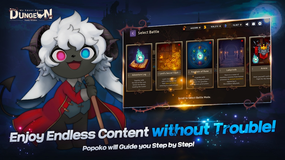 My Sweet Home Dungeon เปิดให้บริการทั้ง iOS/Android บนสโตร์ไทยแล้ว 5 My Sweet Home Dungeon เปิดให้บริการทั้ง iOS/Android บนสโตร์ไทยแล้ว